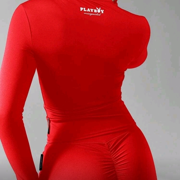 Playboy Fitted Compression Style Performance Jacket - Picture 2 of 2